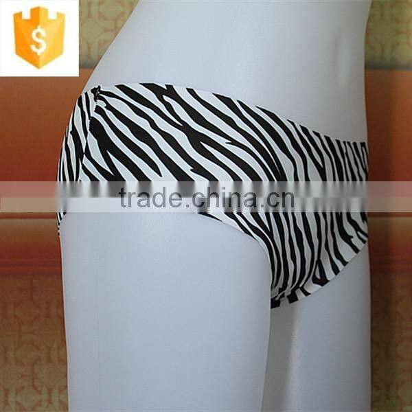 Fashion leopard print laser cut panties,one piece sexy lady underwear