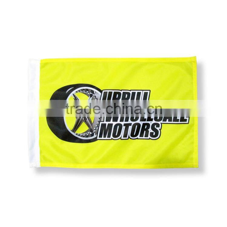 Quality First New Pattern Black Red Yellow Flag