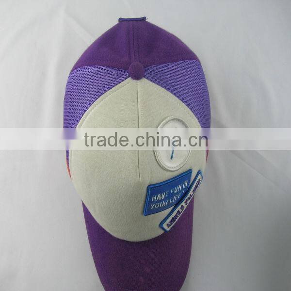 2013 fashion baseball sport washed cotton hair net cap
