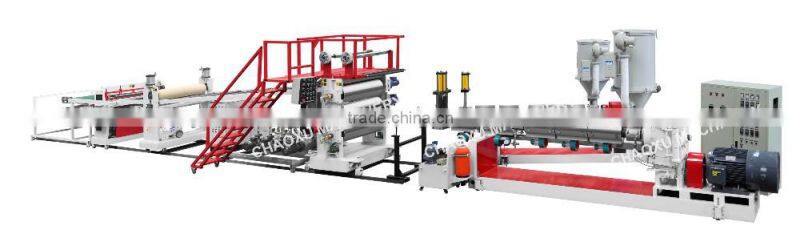 new ABS twin screw extruder food snacks machine