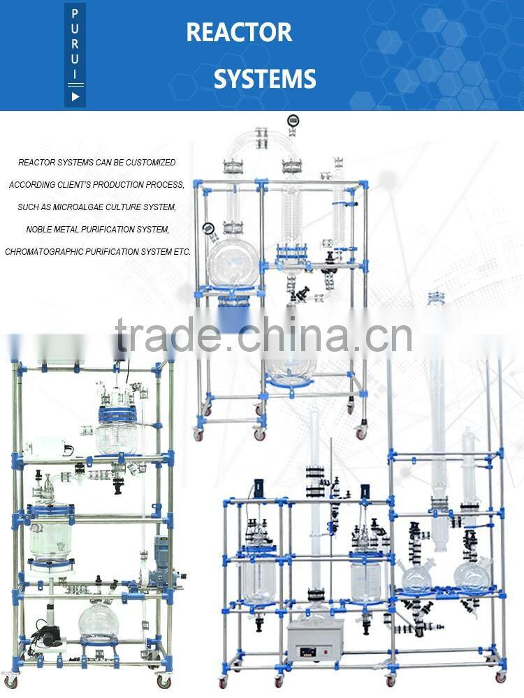 scraped film evaporator for molecular distillation