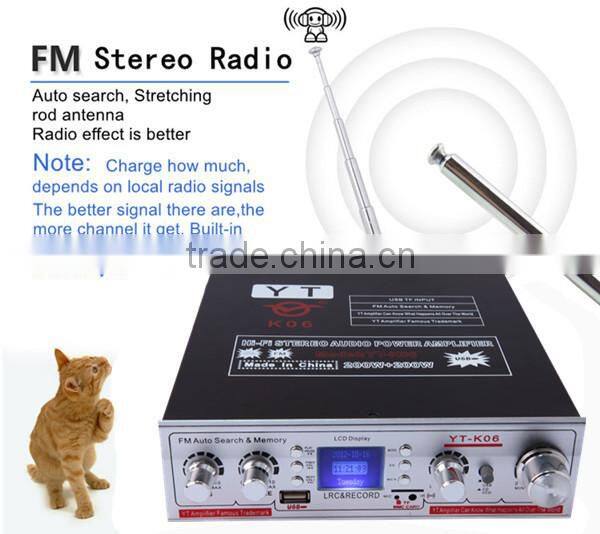 12Vusb mp3 player module YT-K06 with lED display