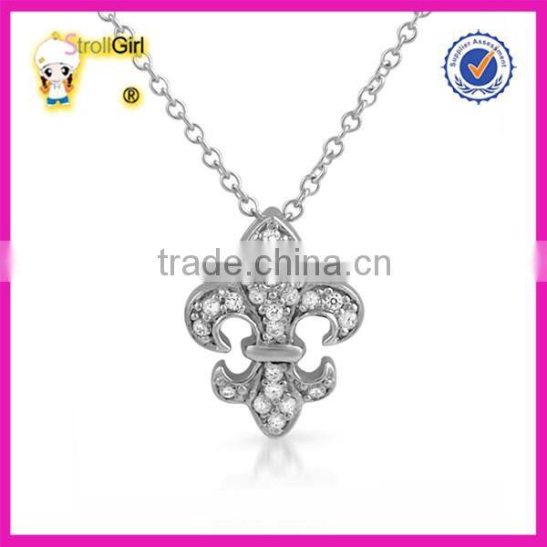 2015 China wholesale daisy jewelry 925 sterling silver pendant necklace