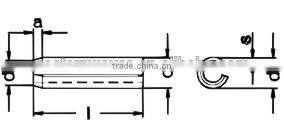 din 1481 steel dowel pin (DIN1481/ISO8752)