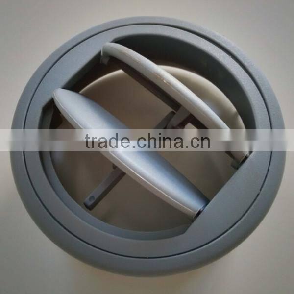 adjustable black round auto air vent