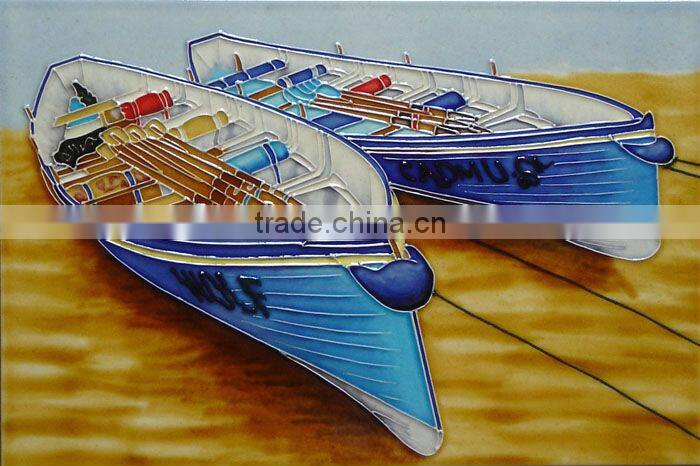 Fantastic wall hanging Ceramic pictures for home decoration