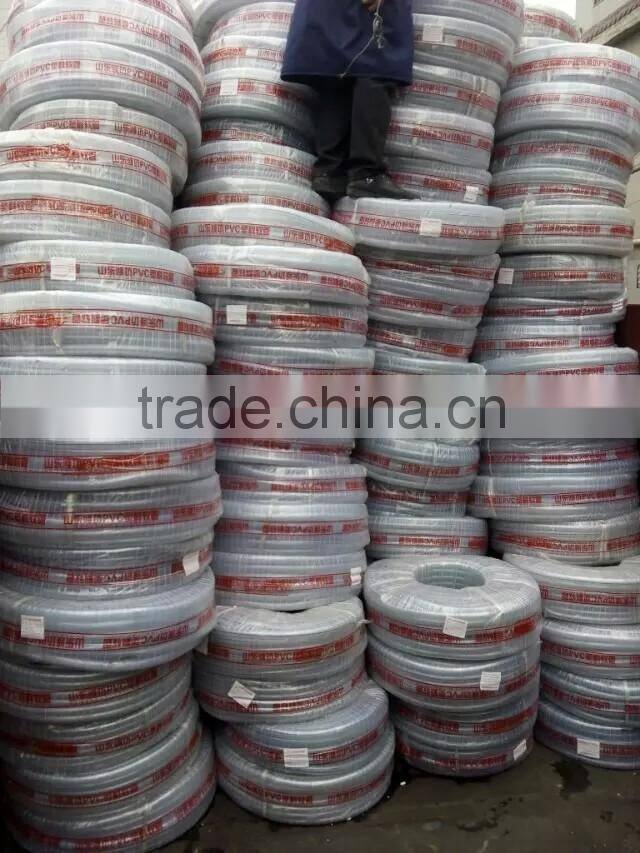 PVC Clear Nylon Flexible Reinforced garden hose