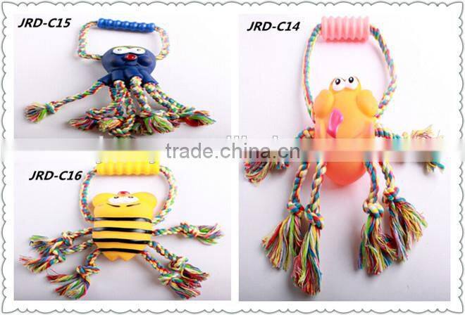 2015 lobster animal shape rubber pet toy for dog chewing from joroy