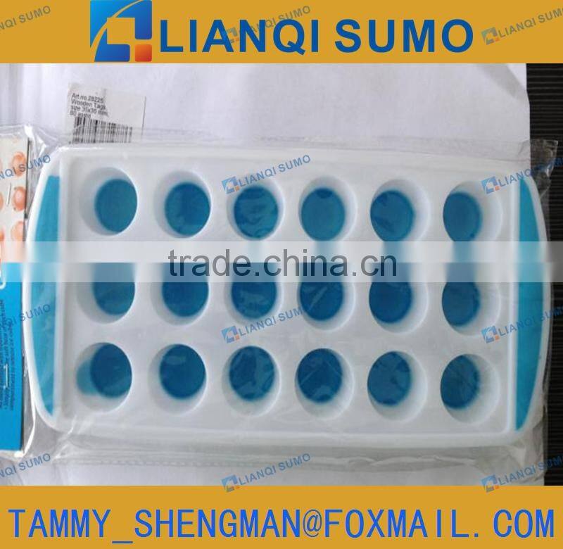 FDA Food Grade ice cube tray with TPR+PP