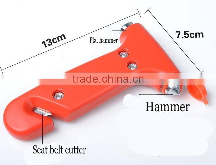 T-SMILE Bus Red Emergency Break Glass Hammer