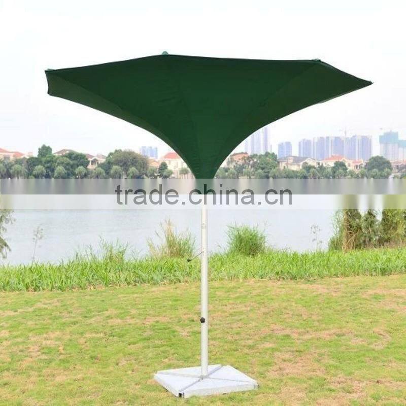 Aluminum Pole Fabric White Beach Pool Side Party Inverted Reverse Umbrella