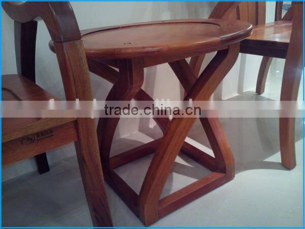 Antique wooden table and chair/solid silkwood chair and tableL3101