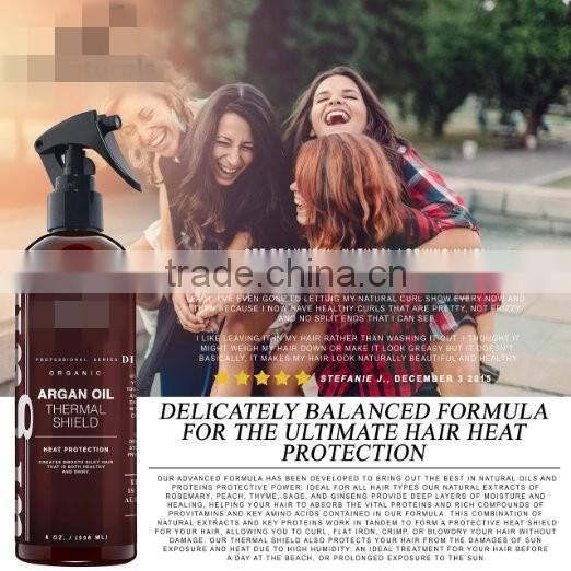Organic Argan Oil Hair Spray Preventing Damage, Breakage & Split Ends