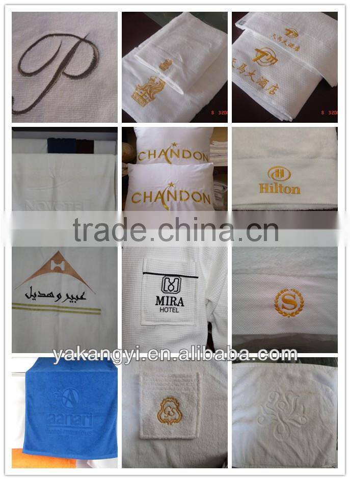Hot Sale White Hotel Embroidered Pillowcase