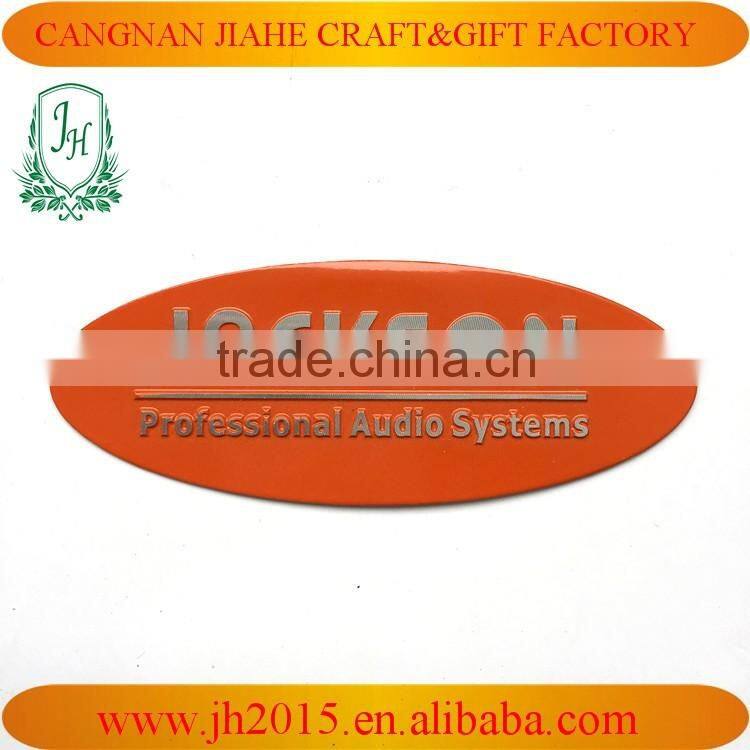 Chevrolet logo metal nameplate for car /tag in aluminum highlight plate