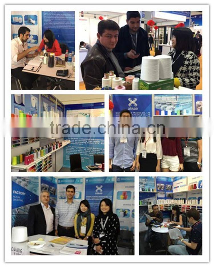 High Tenacity Bonded Polyester Yarn Sewing Yarn For Weaving