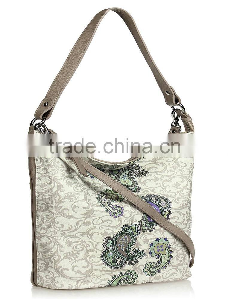 2016 New Ladys PU Shoulder Bag With Printing Handbag Supplier