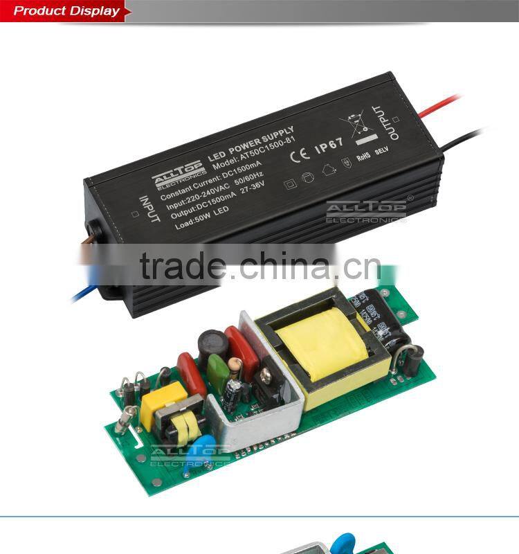 IP67 waterproof constant current 900mA 30W led light power supply