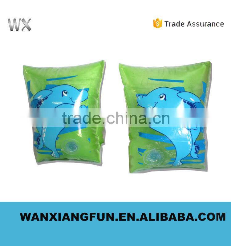 2016 Best selling various PVC inflatable swimming arm bands inflatable baby swim ring