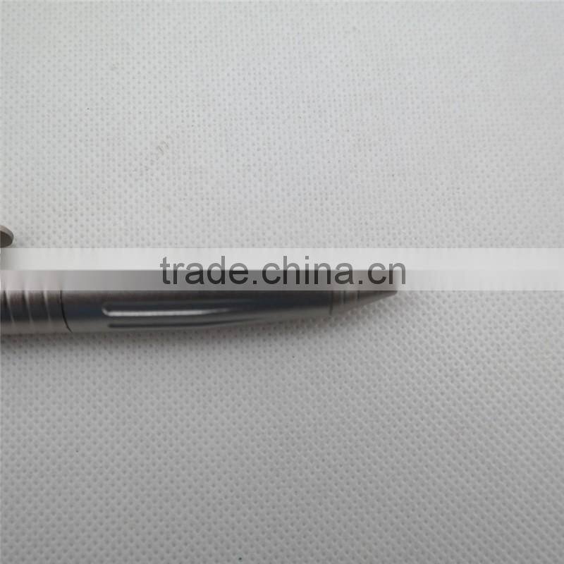 Tungsten steel head tactical pen , Self Defense breaking glass pen