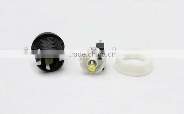28mm LED red plastic push button switch Momentary game rocker accessories double control