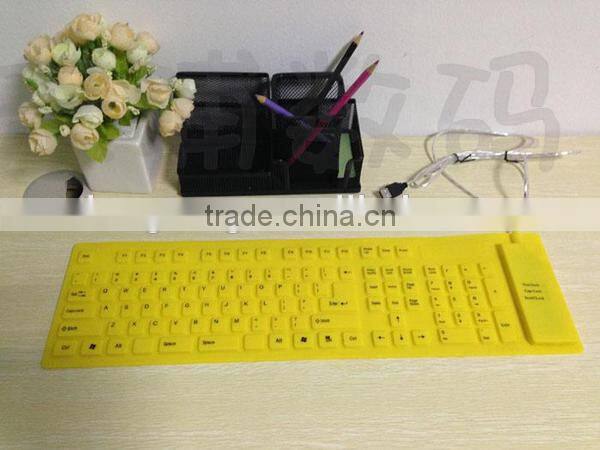 Waterproof foldable silicon keyboard, custom silicon keyboard, silicon keyboard