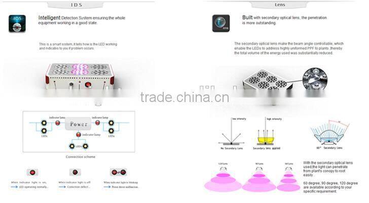 high power 200W 300w 400w Growing & flowering switchable led plants grow light