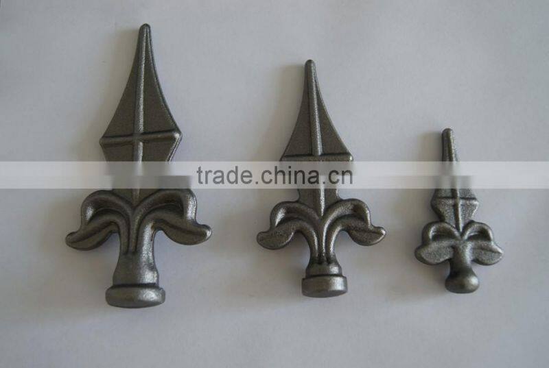 Forged fence accessories