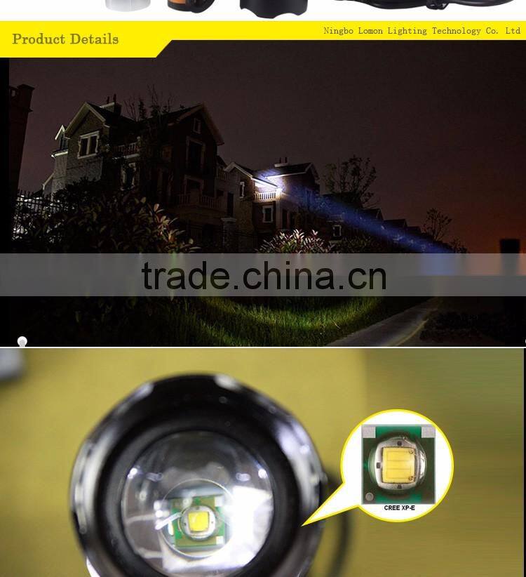 5w Outdoor Best Rechargeable Zoom Wholesale Bike Lights