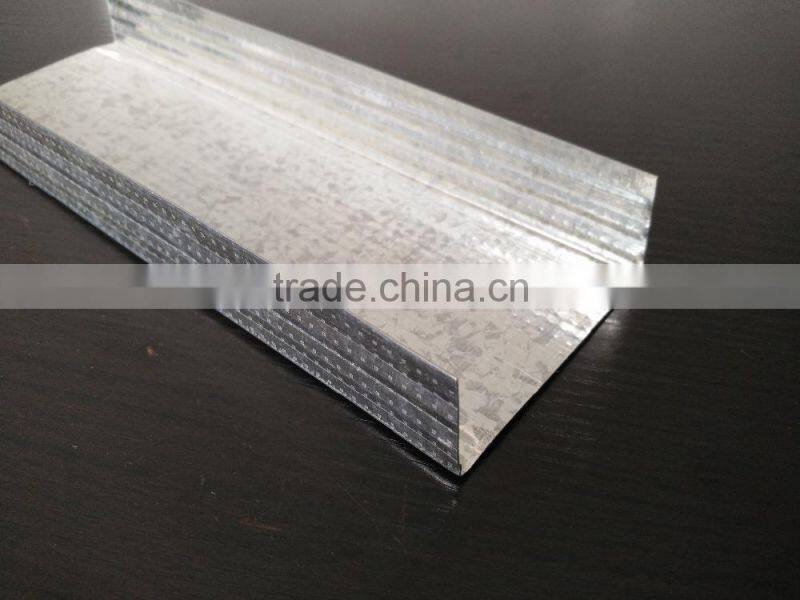 Hot sale galvanized metal stud and track for ceilings grid components