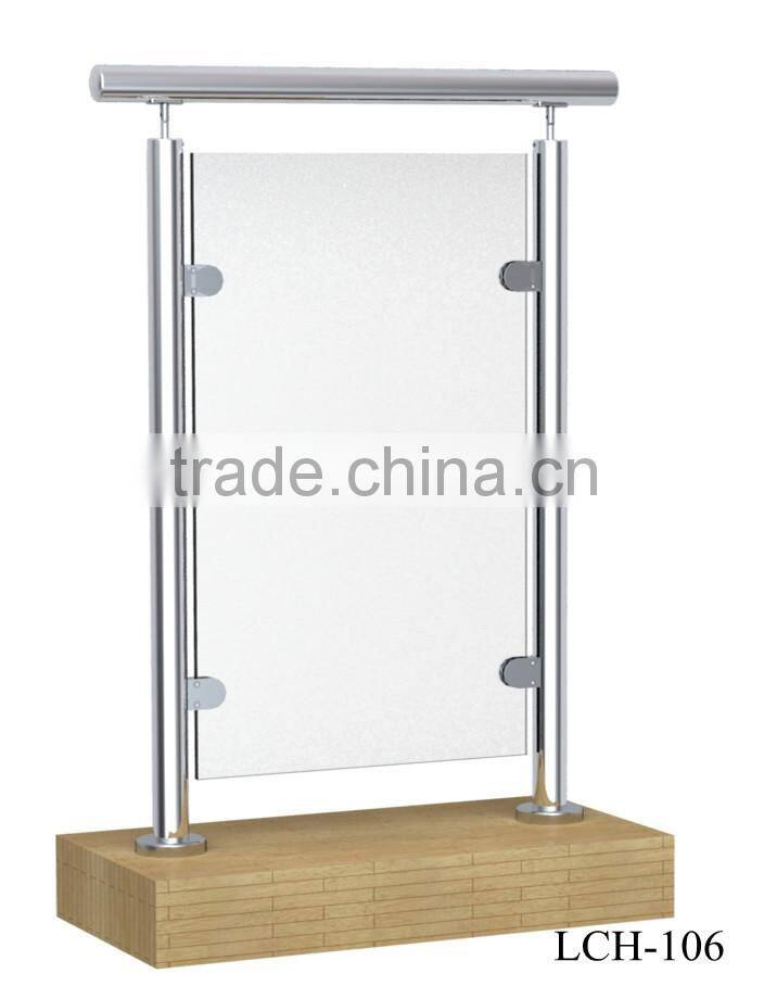 Shenzhen Launch stainless steel rod post with cross bar holder