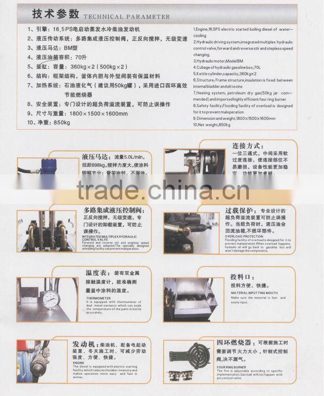 road marking machine