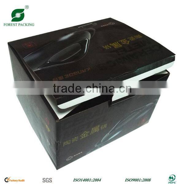 SMALL CUSTOMIZED CARTON DIE CUT BOX WITH LOGO FP032312
