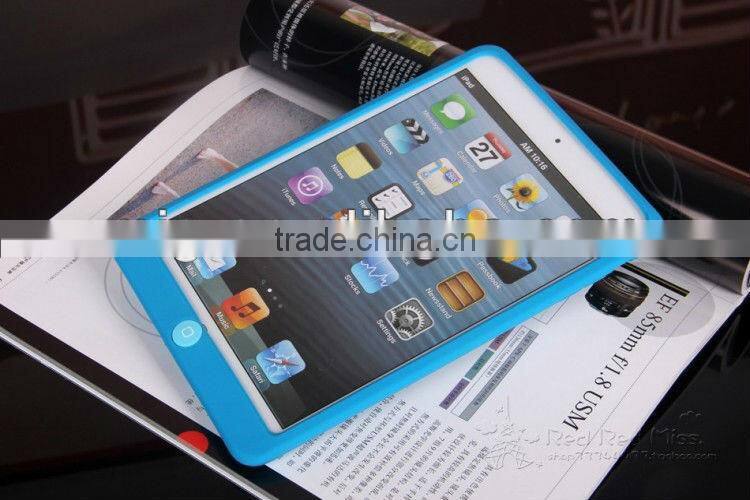 For ipad mini Silicon case with Home button
