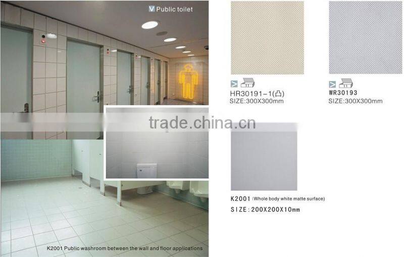 Foshan non-slip porcelain ceramic bathroom floor tiles