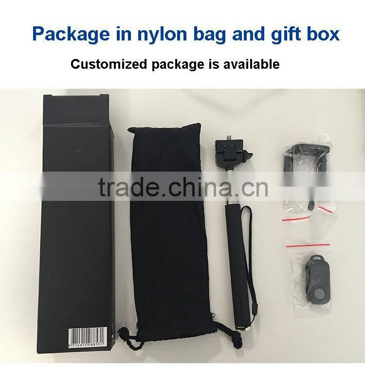 Gleese Extendable Selfie Stick Handheld Monopod Wireless Remote Self-timer Holder Pole Stick Tripod