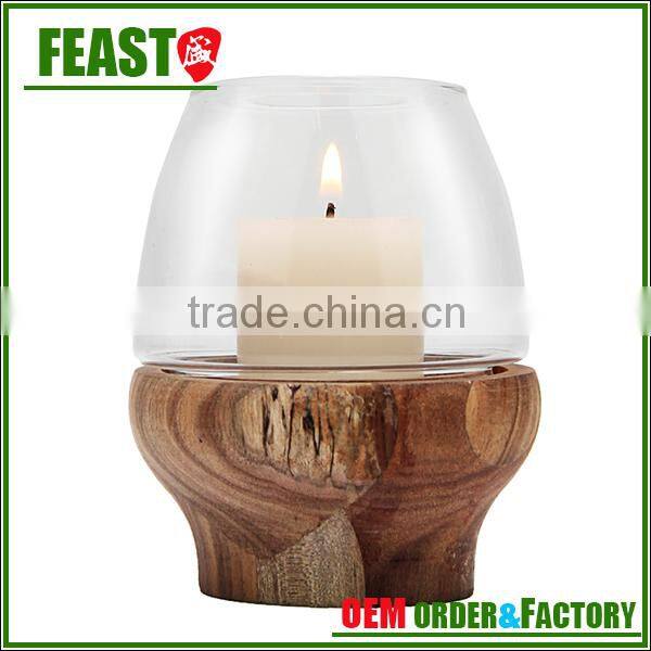 2015 NEW design wedding decorative glass jar candle