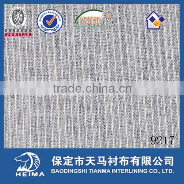 horse hair interlining/canvas interlining for tailoring materials
