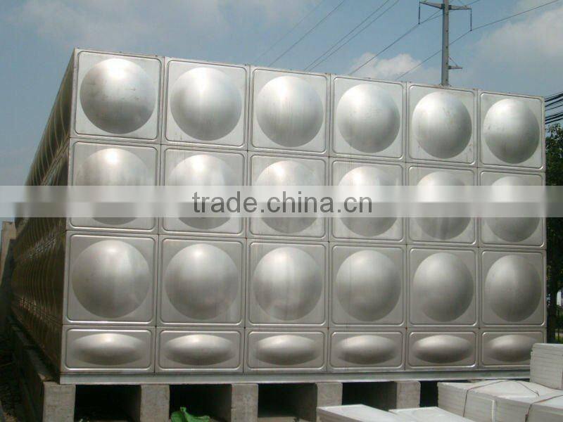 ASME galvanised water tanks / water storage tanks