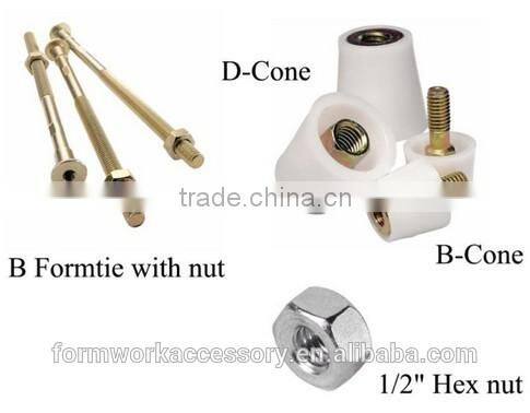 concrete wall pannel D Cone, B Cone