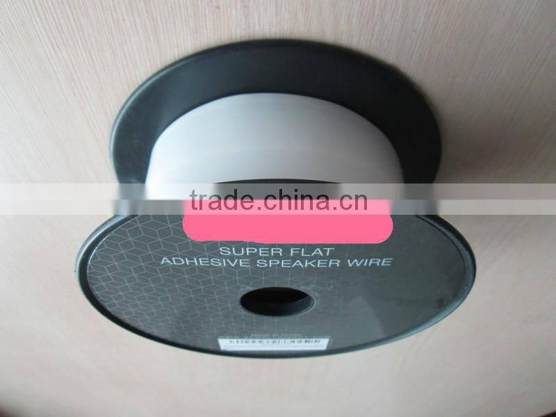 SUPER SLIM FLAT CABLE WITH ADHESIVE LAYER,WHITE SHEATH, SMALL SIZE