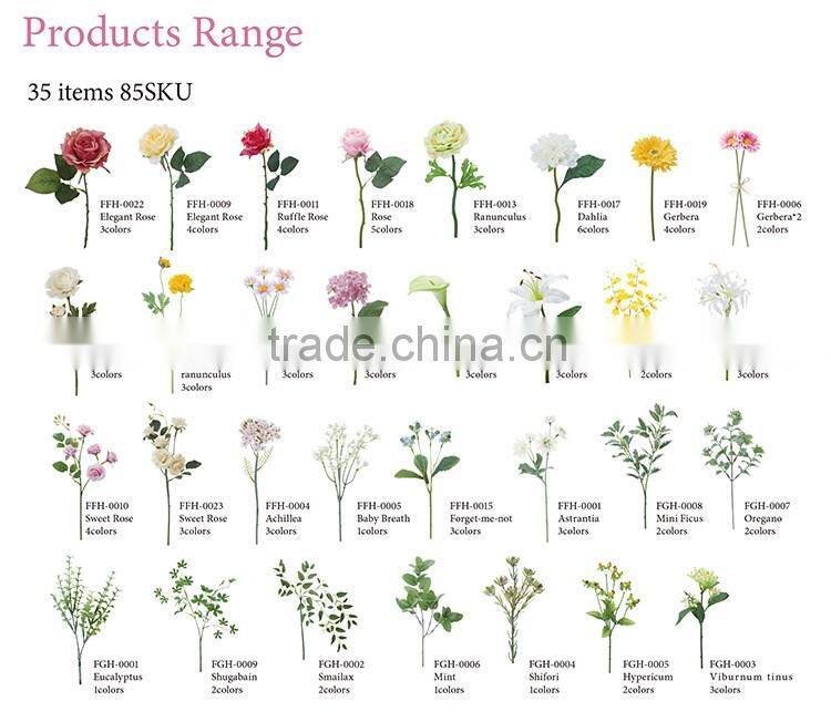 Easy to use and Reliable table decoration Short stem flower at reasonable prices