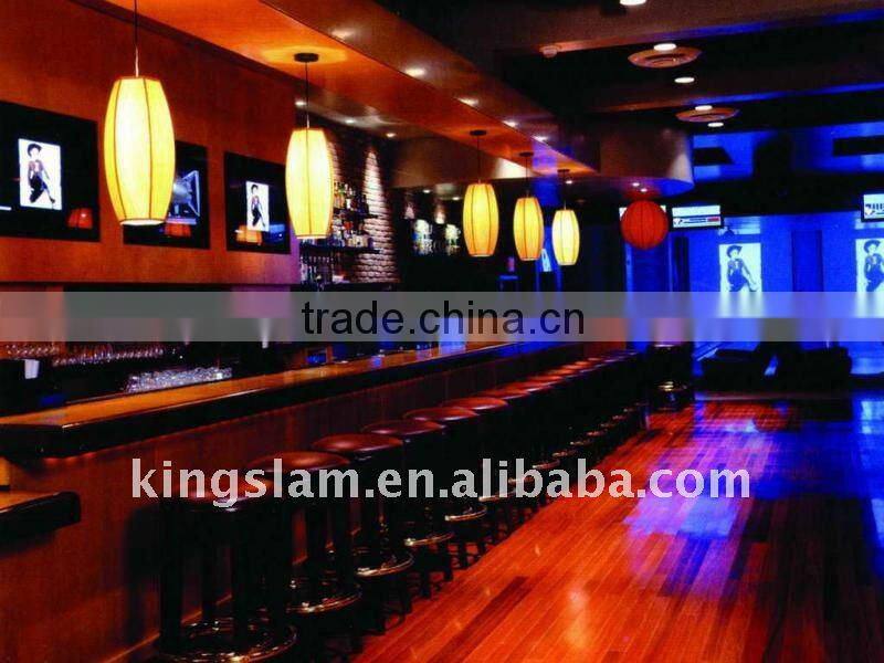 modern swivel round bar stools ABS seat