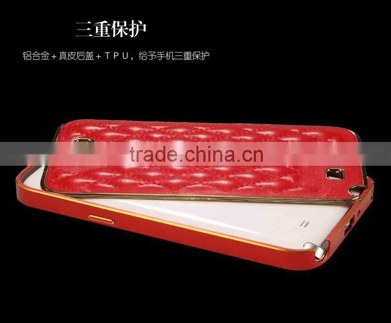 Hand-made Lingge case for samsung n7100 made in china