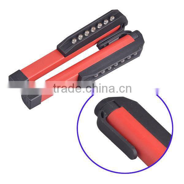 ABS Plastic 7 LED Magnetic Pen Work Light