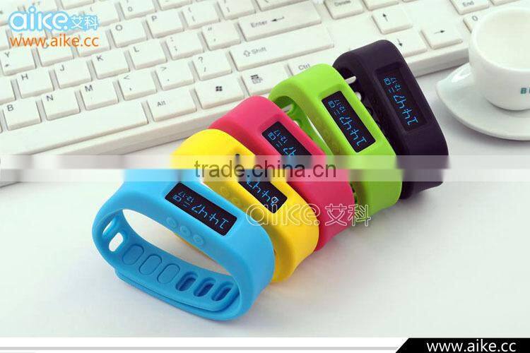 OLED Bluetooth 4.0 Smart Bracelet Sport Watch with Pedometer Sleep Monitoring Calorie-burning Counter for Android Smart Phones