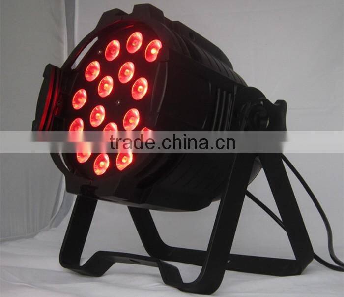 RGBWAP 6IN1 LED stage par 18*18w indoor led par 32 light for disco