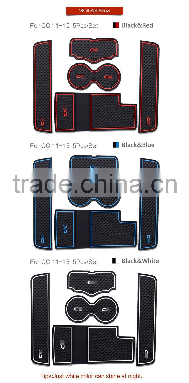 Best ODM service car door mat for Volkswagen CC 2011-2015 5pcs/set