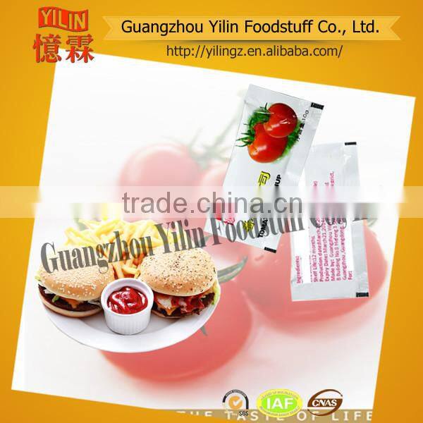 10g China OEM hot sell Tomato Ketchup in Sachet