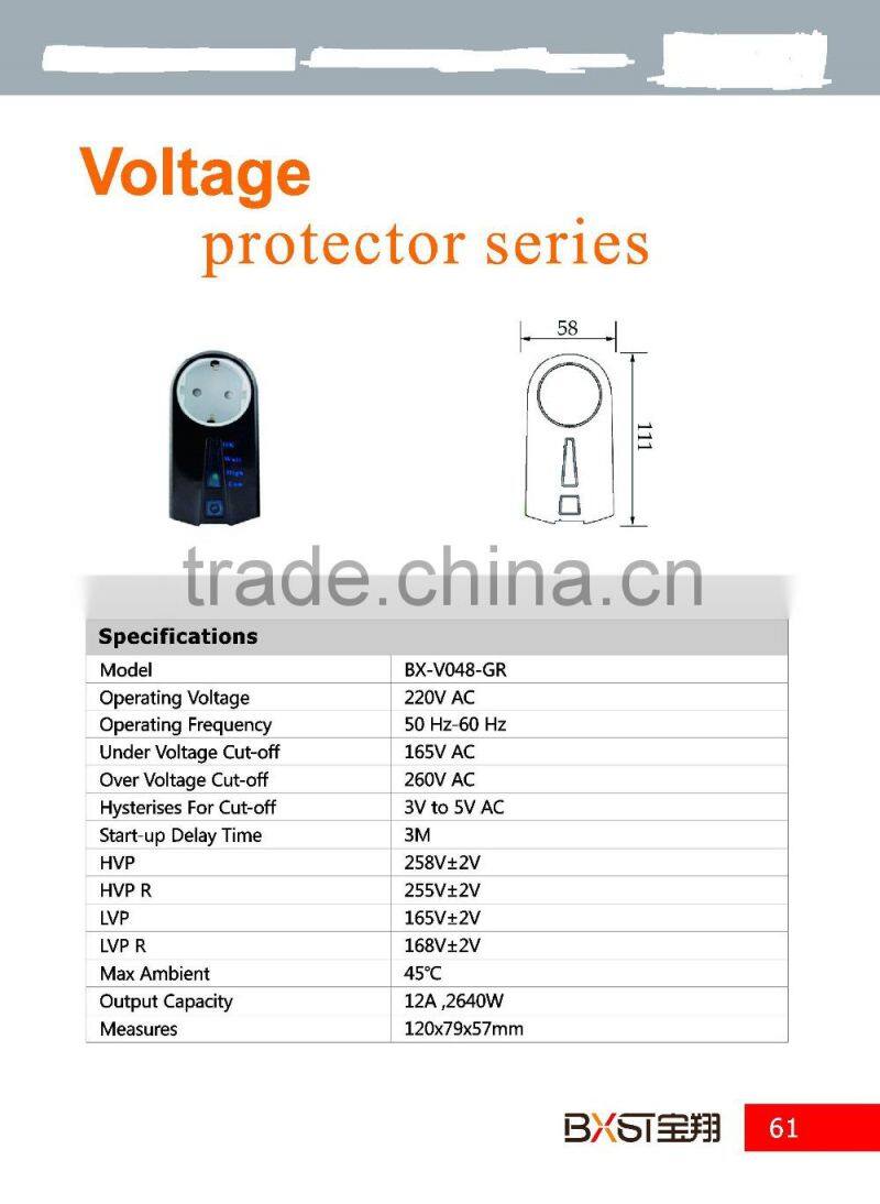 Protect Fridges, Air-Conditioners and other refrigeration loads